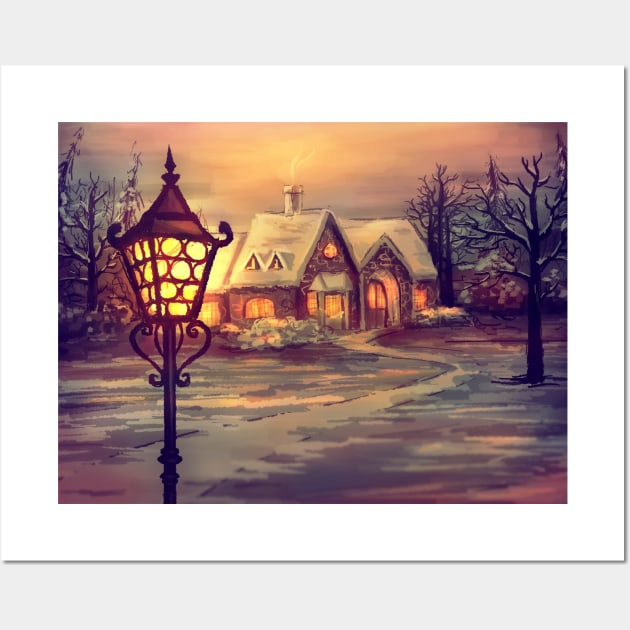 Warm home Wall Art by KucingKecil